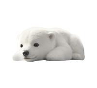 Tyinerc Ours en peluche, jouet doux, compagnon de bien-être confortable avec design confortable pour apaiser l'heure du coucher et la détente