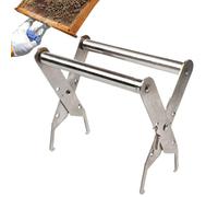 Tyinerc Outil de ruche - Accessoires apiculteurs - Clip en acier inoxydable avec retrait - Insert de coupe - Abreuvoir pour l'extraction du miel