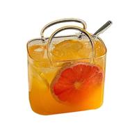 Tyinerc Pochette en verre pour boissons,Coupe pour cocktail et vin, sac à main vase | Verre à boisson amusant,Pour femmes et dames, mariage, fête de jeune fille, réunions entre amis, restaurant, bar,