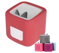 Tyinerc Protection de haut-parleur - Protection complète contre les chocs - Coque antidérapante en silicone - Pour famille, amis, adultes, maison, bureau, intérieur, rouge, voir description, Voir