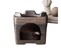 Tyinerc Réchaud À,Céramique Vintage sans Fil Résistant à la Chaleur - Brûleur à Huile pour Bougies Thé et Fonte de | pour Maison Bureau Salle de Bain Salon Chambre Jardin Détente