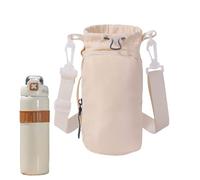 Tyinerc Sac À Bandoulière pour Bouteille d'eau - Isotherme Imperméable,Pochette De Rangement pour Bouteille d'eau | pour Extérieur Voyage Camping Randonnée Marche Pêche Plage Course Hommes Femmes