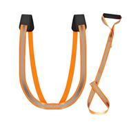 Tyinerc Sangle de Traction de cerf, Harnais réfléchissant pour élan et cerf, Corde pour remorquer des Animaux et du Bois, pour Chasseur, Noël, extérieur, Camping, Aventure, pêche