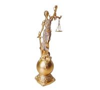 Tyinerc Sculpture Déesse Aveugle De La Justice,Sculpture Dame De Justice - Statue de Dame de Justice d’équité,Déesse Grecque Romaine de l'équité Tenant Une Balance de Justice pour la Maison, Le Hall