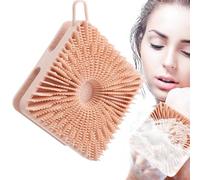 Tyinerc Shampooing de l'épurateur du corps, épurateur de douche en silicone - Époudeur de lavage de tête double face | 2-en-1 Brusque de shampooing de masseur du cuir chevelu, loofah exfoliator, poils