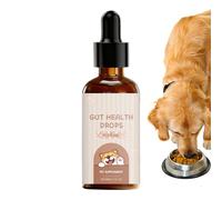 Tyinerc Soutien de la digestion pour les chiens, 60 ml Gouttes pour la digestion et les nutriments | Gouttes digestives pour chiens | Pour chiots bien-être du corps appétit brillance du pelage Fitness