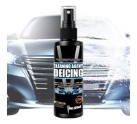 Tyinerc Spray dégivrant pour pare-brise de voiture - 120 ml - Accessoire de voiture rapide et longue durée - Spray dégivrant - Pour phares, toit, hiver, maison, jardin, plein air et camping