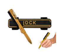 Tyinerc Stylo À Action Coulissante,Outil D'Écriture Collectionnable Artisanat Engrenage - Stylos À Verrou Avec Moulage 3D,Pour Le Voyage La Navette Le Bureau L'École La Maison L'Intérieur Et