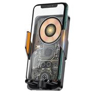 Tyinerc Support Ventilé pour Téléphone en Voiture | Support de Charge sans Fil | pour Grille D'Aération De Voiture | pour Caravane Monospace Berline Navigation Enregistrement vidéo Trajets