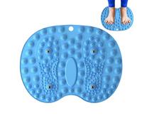 Tyinerc Tapis de massage par points de pression des pieds, tapis de massage par acupunction - Tapis de sol magnétique, double couche, épaissi, en forme de pied pour hommes