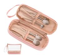 Tyinerc Trousse à cosmétiques Transparente, Trousse de Maquillage Transparente - Trousses de Maquillage Transparentes Portables,Organisateur de Rangement de Maquillage étanche, Trousse de Toilette de