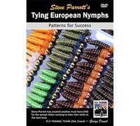 Tying European Nymphs Patterns for Success by Steve Parrott (3 Hour 40 Minutes Tutorial Fly Tying DVD)
