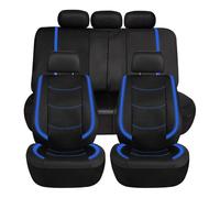 TYIOMNB 9 Pièces Set Complet Housses De Siège Voiture, pour Dacia Duster 2000-2016 2017 2018 2019 2020 2021 2023 2025 2026 Housses Siège De Voiture Avant, Ensemble De Housses Siège Auto,B