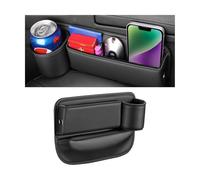 TYIOMNB Organisateur Voiture, pour Defender Discovery Sport Discovery Range Rove Stockage d'écart de Siège de Voiture, Poche de Console de siège Avant en Cuir PU,RHD