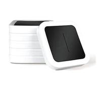 TYJYGS Sacs Poubelles Noirs Durables Pour Poubelle Électrique, 6 Anneaux De Recharge Pour Poubelle De Cuisine Intelligente, Capacité De 15 L, Jusqu'à 150 Sacs Poubelles