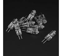 TYKGSQIP Ampoule Halogène Ampoule Halogène G4, 24V, 10W, 20W, 35W, Résiste À Des Températures Jusqu'À 500°, Ampoule De Remplacement Pour Applique Murale De Four, 5 Pcs. 10 Pièces 24V-35W