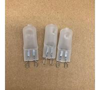 TYKGSQIP Ampoule halogène G9 230V, capsule dépolie dimmable, base standard G9 bi-broche, lumière pour lustres et éclairage domestique (10pcs/230V-60W)