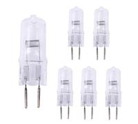 TYKGSQIP Ampoule halogène GY6.35 12V 20W 35W 50W 75W 100W, culot G6.35, remplace les sources lumineuses traditionnelles pour la décoration intérieure et l'éclairage de vitrines (20 unités/12V 75W)