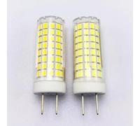 TYKGSQIP Ampoule LED à intensité variable AC110V G4 G8 G9 E11 E12 E14 E17 BA15D GY6.35 10W 2835 SMD avec 102 LED sur la base G8 10W 110V Blanc froid