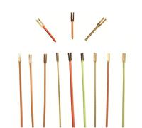 TYKGSQIP Filament flexible LED, 10 pièces de la même polarité, la longueur peut être coupée et ajustée, adaptée à l’éclairage DIY des lampes de camping (3 V 300 mm -10 pièces/6500K).