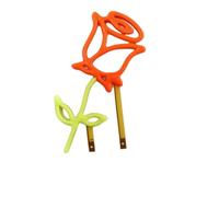 TYKGSQIP Lumière LED à filament 3V en forme de lettre de dessin animé, éclairage décoratif rétro, lampe alphabet en forme mignonne pour la maison, la fête, Noël (3V-1 pièces/couleur-01)