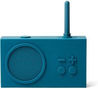 Tykho 3 Enceinte Bluetooth Portable Et Poste Radio Fm, Etanche Avec Batterie Rechargeable - Bleu Canard