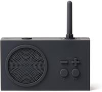 Tykho 3 Enceinte Bluetooth Portable Et Poste Radio Fm, Etanche Avec Batterie Rechargeable - Gris Sombre[Z190]