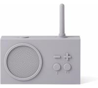 Tykho 3 Enceinte Bluetooth Portable Et Poste Radio Fm, Etanche Avec Batterie Rechargeable - Gris[Z193]