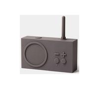 Lexon Radio FM et enceinte Bluetooth Tykho 3 – étanche, batterie rechargeable – Gris