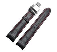 TYLDBNF Band de montre de fin de bout pour citoyen BL9002-37 05A BT0001-12E 01A Watchstrap en cuir authentique avec boucle de papillon 20 21 22 mm STRAP (COULEUR: bleu vert, taille: 21 mm)
