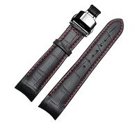 TYLDBNF Band de montre de fin de bout pour citoyen BL9002-37 05A BT0001-12E 01A Watchstrap en cuir authentique avec boucle de papillon 20 21 22 mm STRAP (COULEUR: bleu vert, taille: 21 mm)