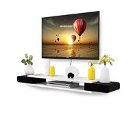TYLDBNF Meuble TV Flottant Meuble Meuble TV Meuble TV Set-Top Box Rack Salon TV Fond Tenture Murale Support Flottant pouvant accueillir des routeurs tels Que des Cadres Photo Lecteurs DVD