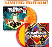 Tyler Bates - Guardians of the Galaxy Soundtrack Vol. 1 / Vol. 2 Collection (Colored Vinyl, Limited Deluxe Edition) (Red & Yellow, Orange Swirl) [4 LP]