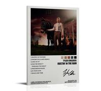 Tyler Childers Poster de couverture d'album de musique Rustin' In The Rain - Impression vintage - Art mural - Peinture décorative sur toile pour salon, chambre à coucher - 60 x 90 cm - Cadre st