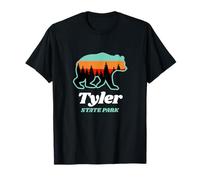Tyler State Park Pennsylvania Ours de randonnée familial T-Shirt