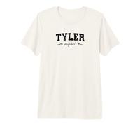 Tyler Texas Retro Hometown Nom Tyler Original T-Shirt Haut de Gamme