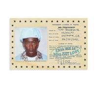 Tyler, The Creator CALL ME IF YOU GET LOST Music Cover Poster sur toile pour décoration de chambre à coucher, bureau, chambre, cadeau sans cadre, 30 x 45 cm