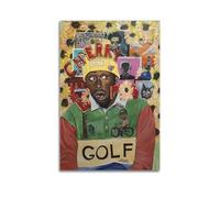Tyler The Creator Cherry Bomb Album Music Rap Gangsta Pop Culture Record Poster Vinyle Poster_waifu2x_2x_2x_2n Décoration murale Décoration Chambre à coucher 30 x 45 cm Sans cadre
