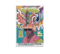 Tyler The Creator Poster sur toile pour chambre à coucher Motif gobelin 50 x 75 cm