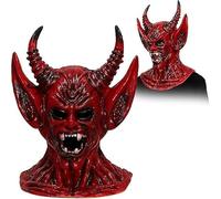 tylxayoxa Coiffe D'Halloween Du Diable, Une Pièce, Corne Rouge(B)