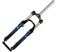 tylxayoxa Fourche Mécanique De 26 Pouces en Alliage D'aluminium À Dégagement Rapide, Suspension VTT, Course 80mm, Frein Disque Tube Droit 1 1/8(F)