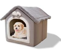 tylxayoxa Lit-Grotte for Chat, Maison Mignonne De Dessin Animé, Petite Tente avec Coussin Amovible Et Lavable, Lit Douillet for Chien, for L'intérieur(C,S)