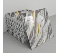 tylxayoxa Panneaux Muraux En Marbre Peler Et Coller, Carreaux De Dosseret Imperméables Auto-adhésifs 30x30cm For Cuisine, Salle Bain Douche(B2,20 tiles)