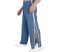 tylxayoxa Pantalon De Rééducation Jogging for Homme M-3XL avec Fermeture Éclair D'entraînement for Détachable Intégral Loisirs Ample(Blue,XL)