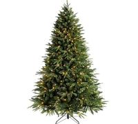 tylxayoxa Sapin De Noël Artificiel, Floqué Neige, Articulé Et Illuminé, for La Décoration Bureau Maison(8 FT)