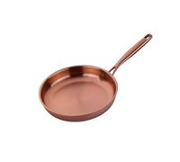 tylydmy poêles à frire Poêle à frire BBRILLI 304 en acier inoxydable 28 cm, antiadhésive, for steak frit, usage général, cuisinière induction, wok(Rose Gold)