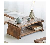 TYLZDZ Table Basse De Style Japonais, Mini Table, Facile À Ranger, Convient pour Salon De Thé, Extérieur, Balcon, Salon (S : 50x30x20cm)