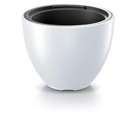 Tymar DBHEM Pot de fleurs avec insert - En plastique - Grand format - Blanc - Diamètre : 57 cm