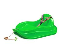 Tymar Luge pour bébé à partir de 1 an, luge pour bébé avec ceinture de sécurité (vert)