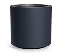 Tymar Pot de Fleurs avec Insert, Pot de Fleurs en Plastique, jardinière, Grand Pot de Plantes XL (Anthracite HEOS,ø 47 cm)